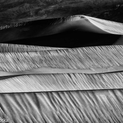 Dunes No 3 in Monochrome _